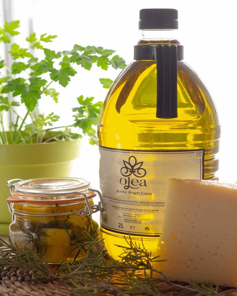 käse in Olivenöl