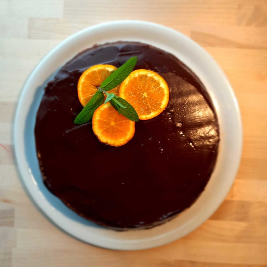 Orangen Schoko Torte