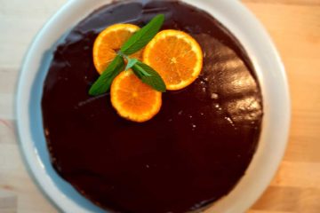 Orangen Schoko Torte