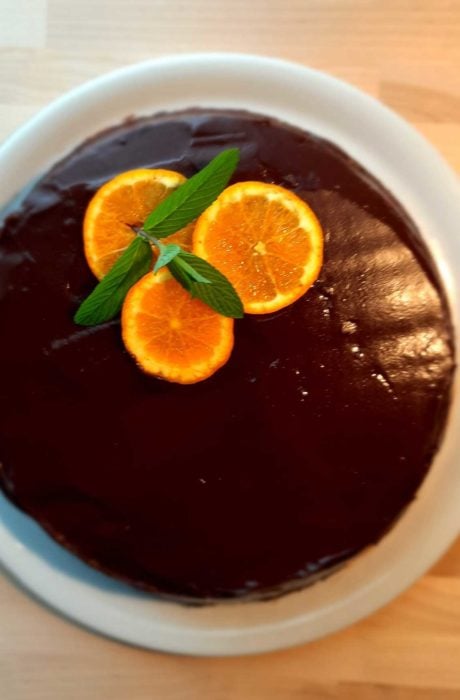 Orangen Schoko Torte