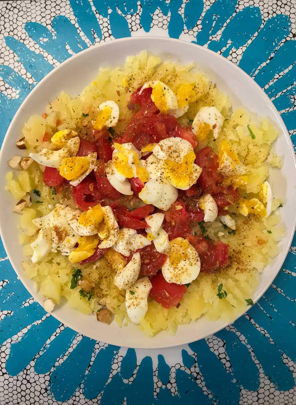 Spanischer Kartoffelsalat Rezept - Kartoffelsalat auf spanischer Art ...